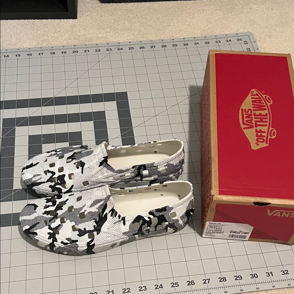 Vans Arctic Camo Black/Marshma Slip-On Water Shoes